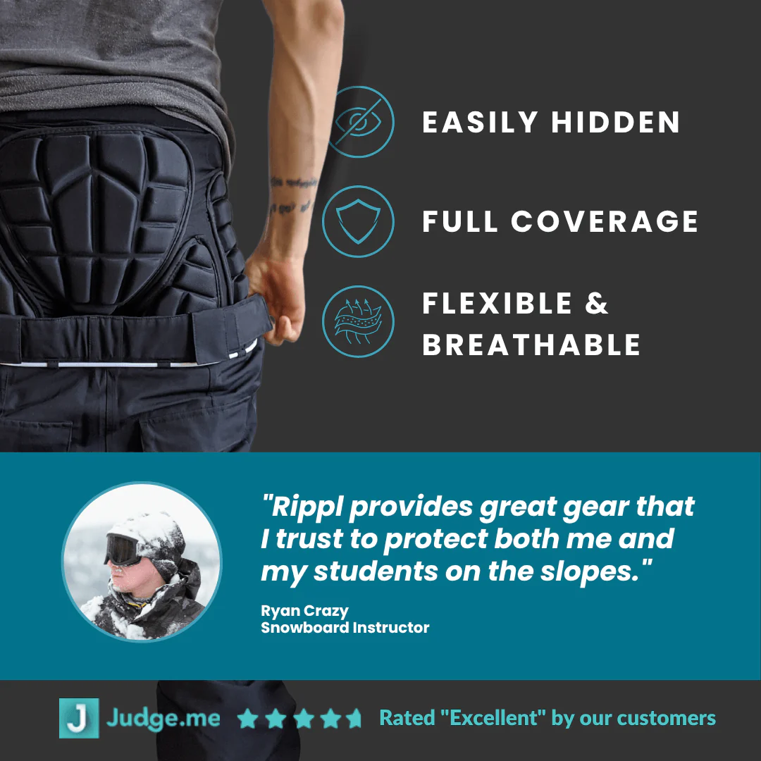 Snowboard and Ski Impact Shorts (Crash Pants) - Image 4