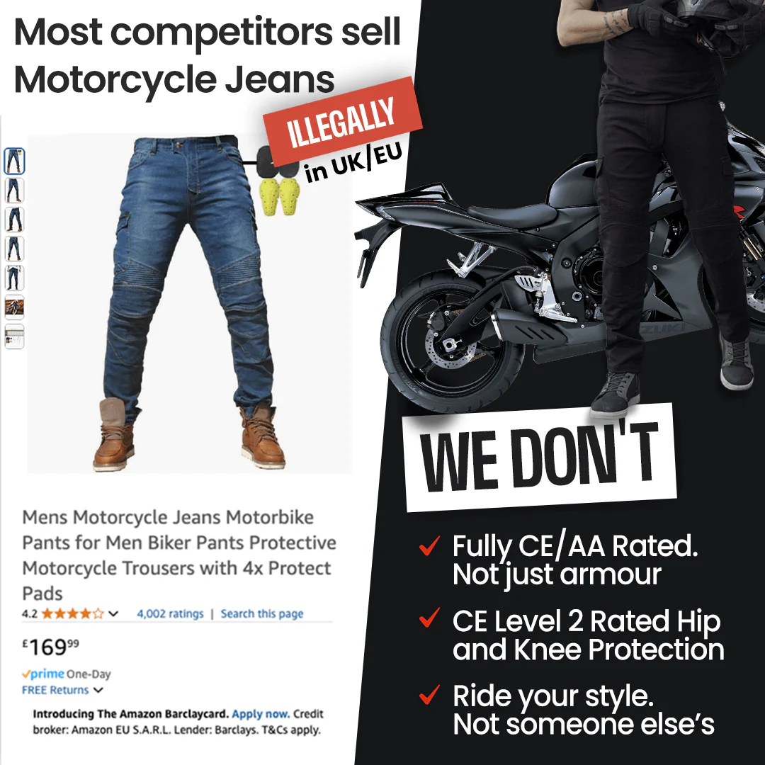 Pure Grit™ Riding Jeans 2.0 Black Edition - Image 11