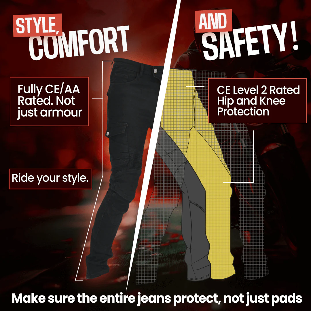 Pure Grit™ Riding Jeans 2.0 Black Edition - Image 12