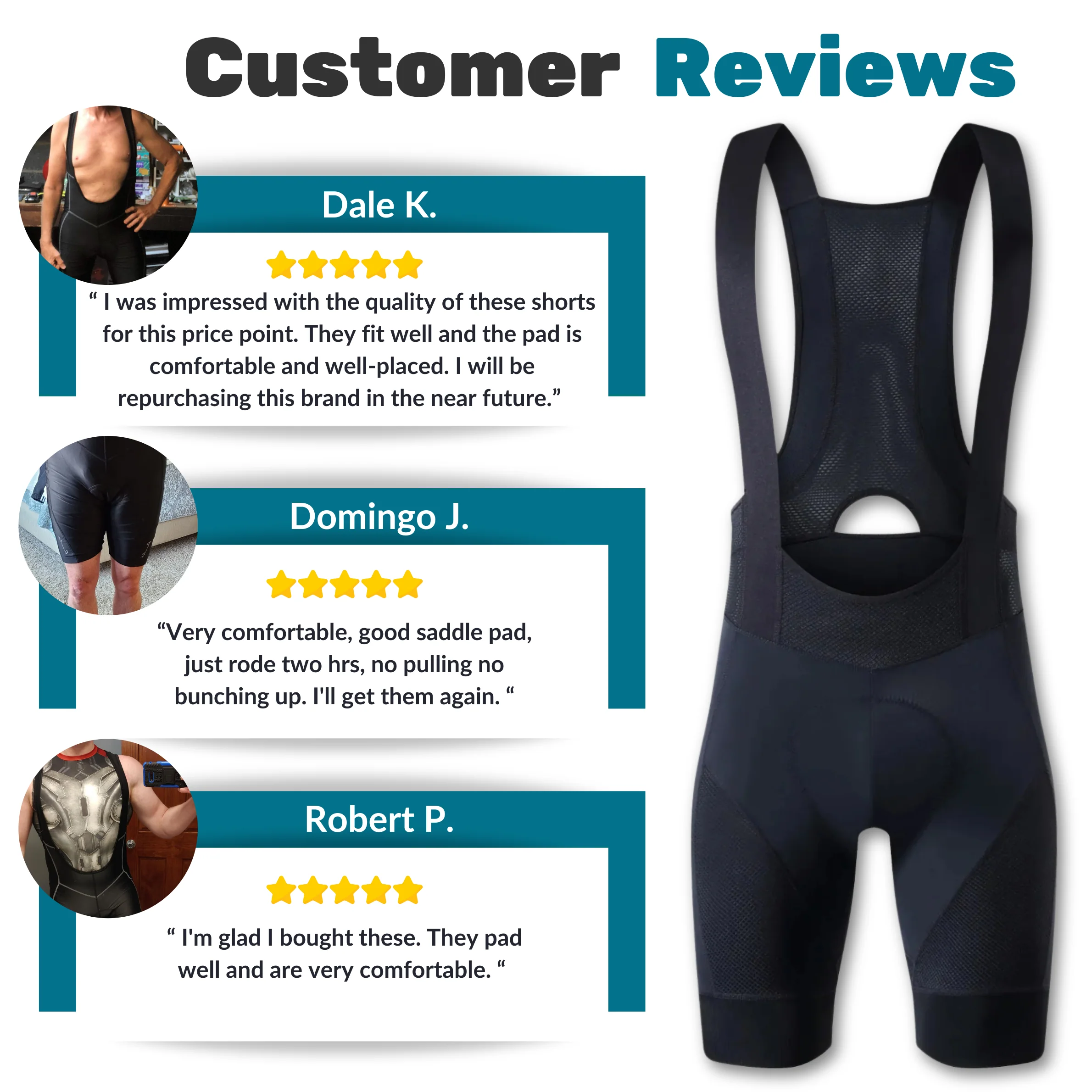 Rippl™ Cycling Bib Shorts - Image 6